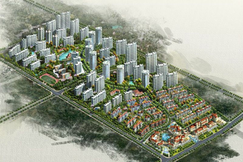 3萊鋼憑海(hǎi)臨風(fēng)項目多(duō)層小(xiǎo)高(gāo)層